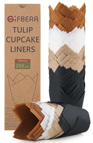 Tulip Baking Paper Cupcake & Muffin Liners