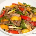 Beef and Capsicum in Black Bean Sauce Gluten Free