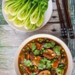 Instant Pot Braised Beef and Ginger Wine Gluten Free