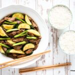 Mongolian Beef with Zucchini Gluten Free