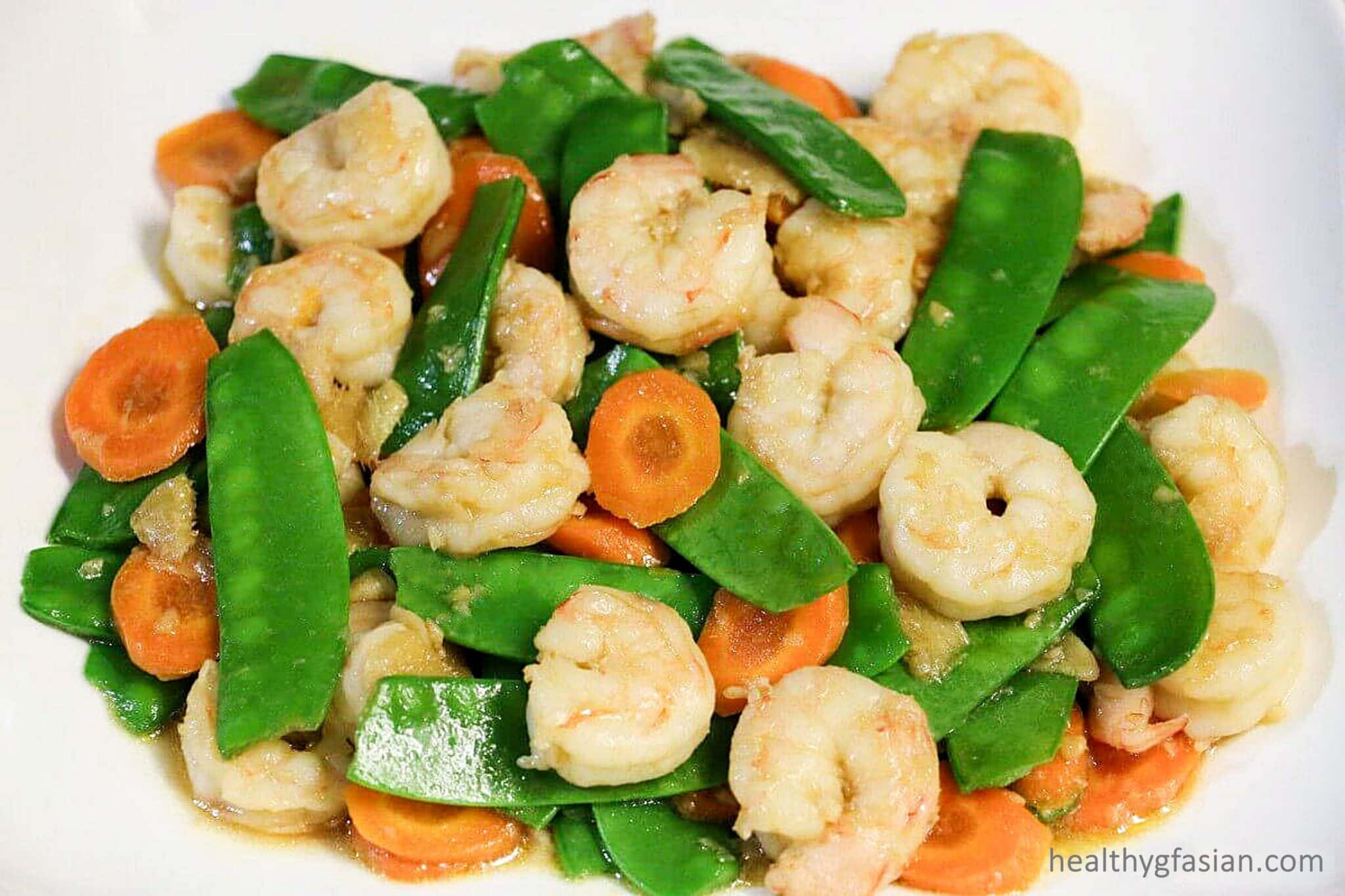 Prawns and Snow Peas Stir-Fry Gluten Free