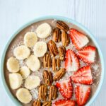 Strawberry & Banana Smoothie Vegan Protein Shake Vanilla Toffee